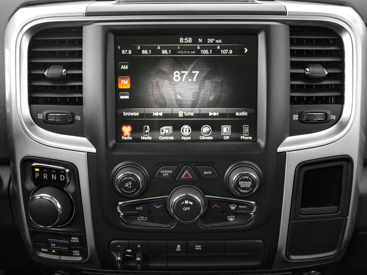 2017 RAM 1500 Big Horn Crew Cab 4x4 5'7' Box