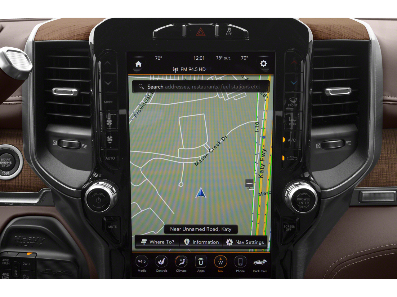 2020 RAM 2500 Laramie Longhorn Crew Cab 4x4 6'4' Box