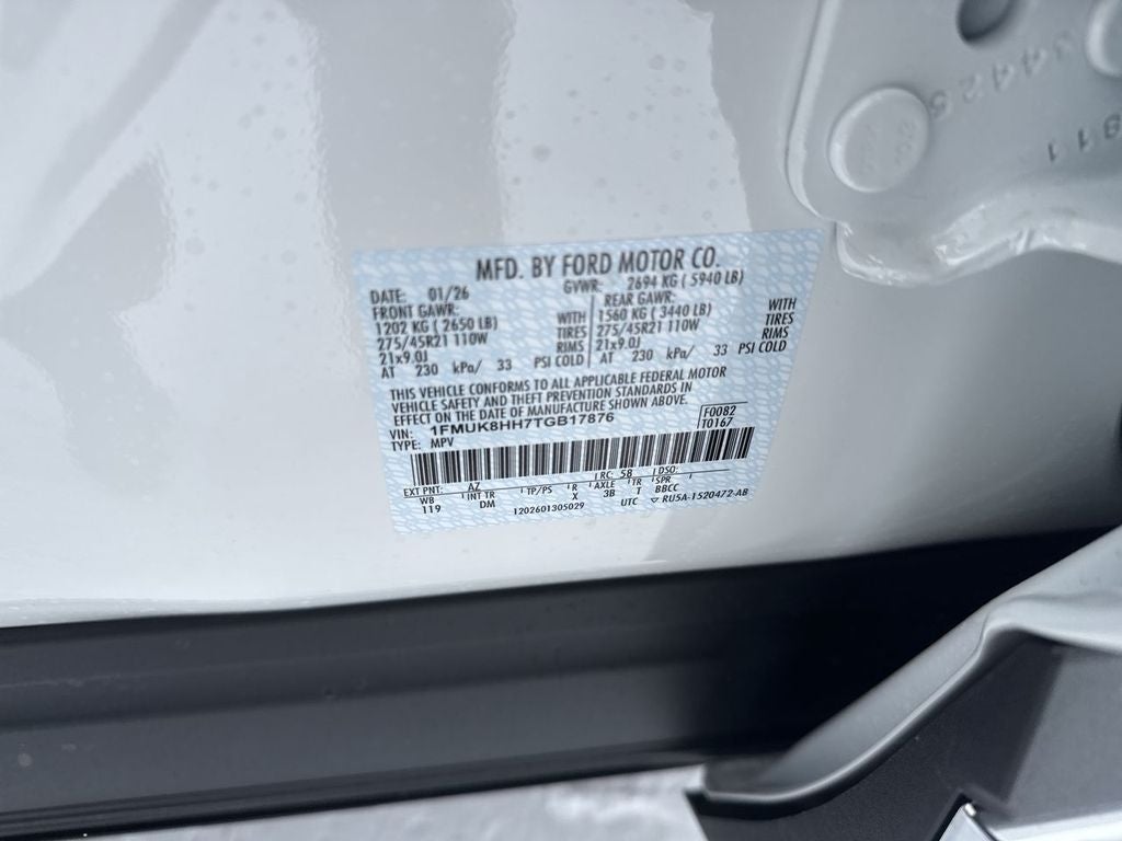 2026 Ford Explorer Platinum