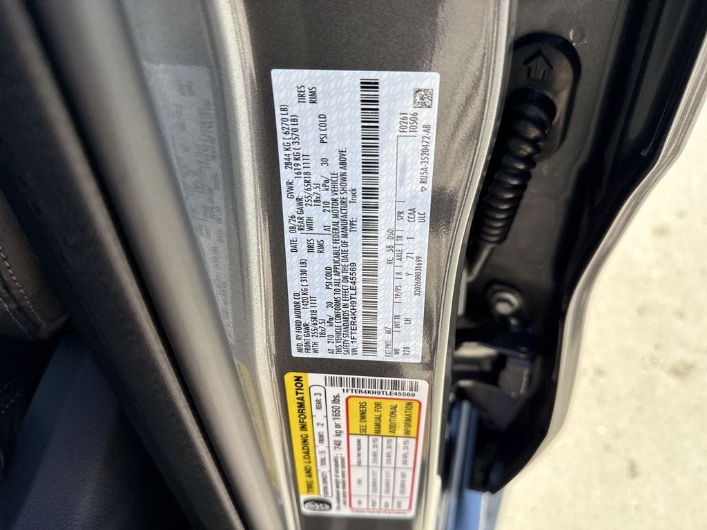 2026 Ford Ranger LARIAT