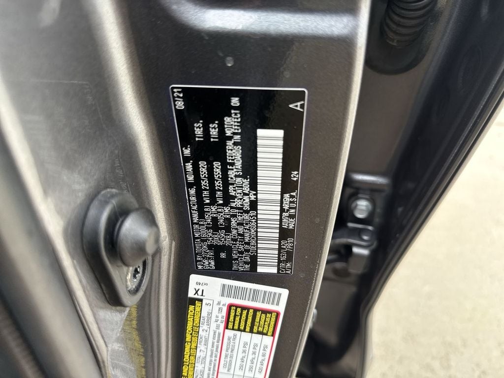 2021 Toyota Highlander Hybrid Hybrid Platinum