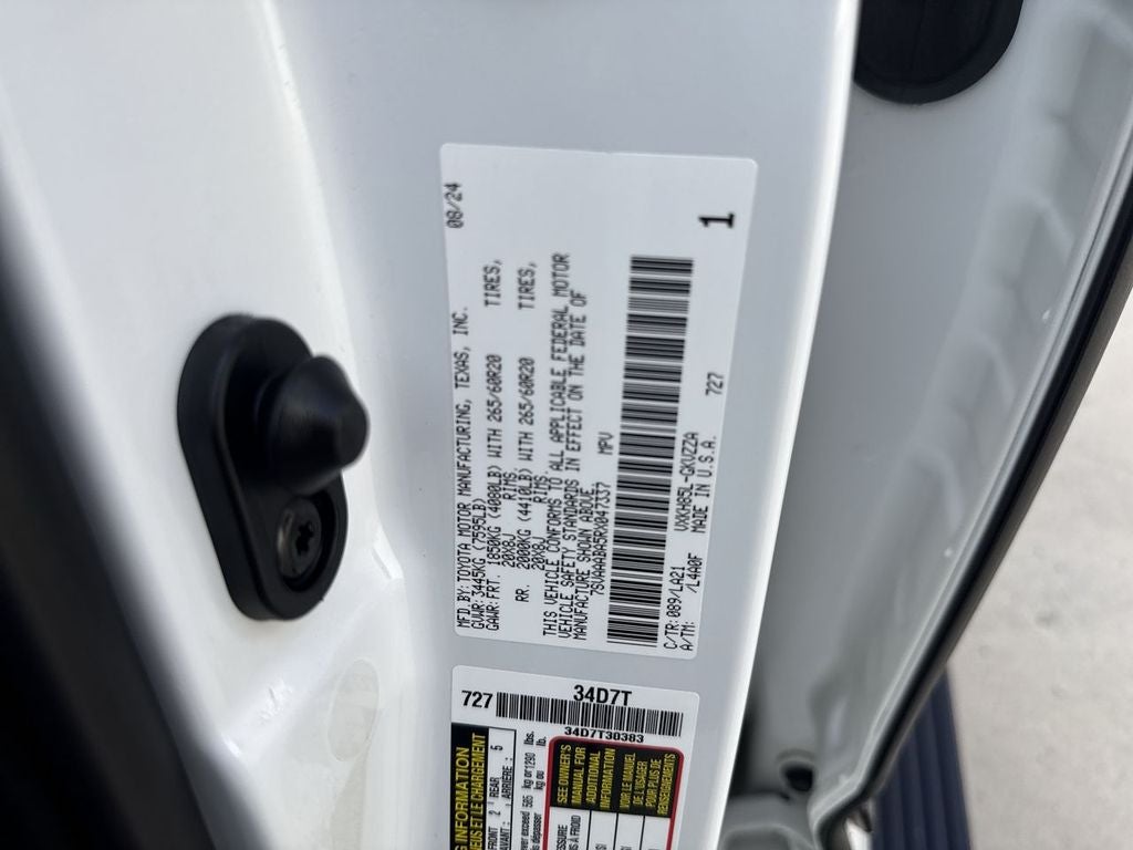 2024 Toyota Sequoia Platinum