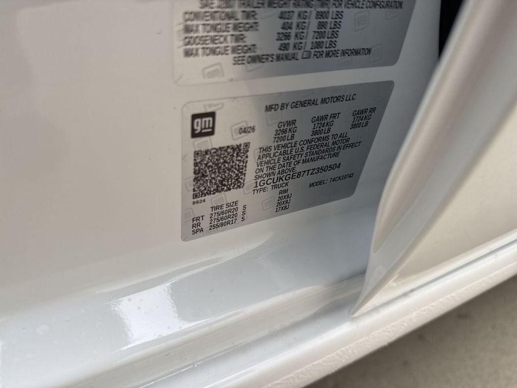 2026 Chevrolet Silverado 1500 LTZ