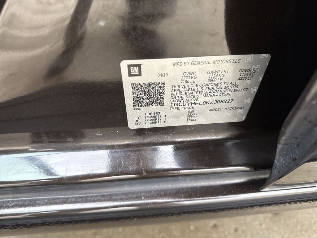 2019 Chevrolet Silverado 1500 High Country