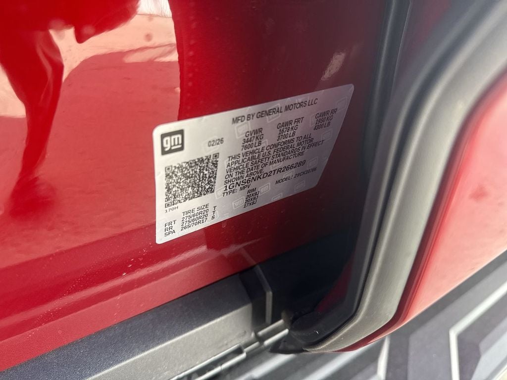 2026 Chevrolet Tahoe LT