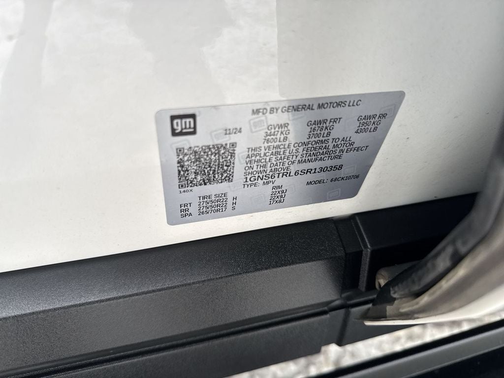 2025 Chevrolet Tahoe High Country