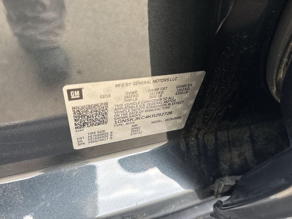 2019 Chevrolet Suburban Premier