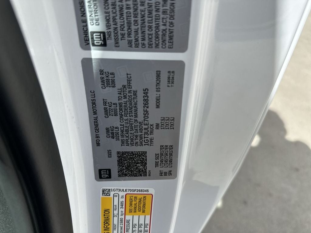 2025 GMC Sierra 2500 HD Pro