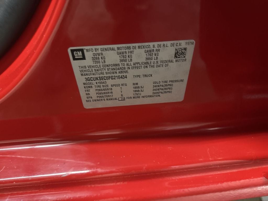 2015 Chevrolet Silverado 1500 LTZ