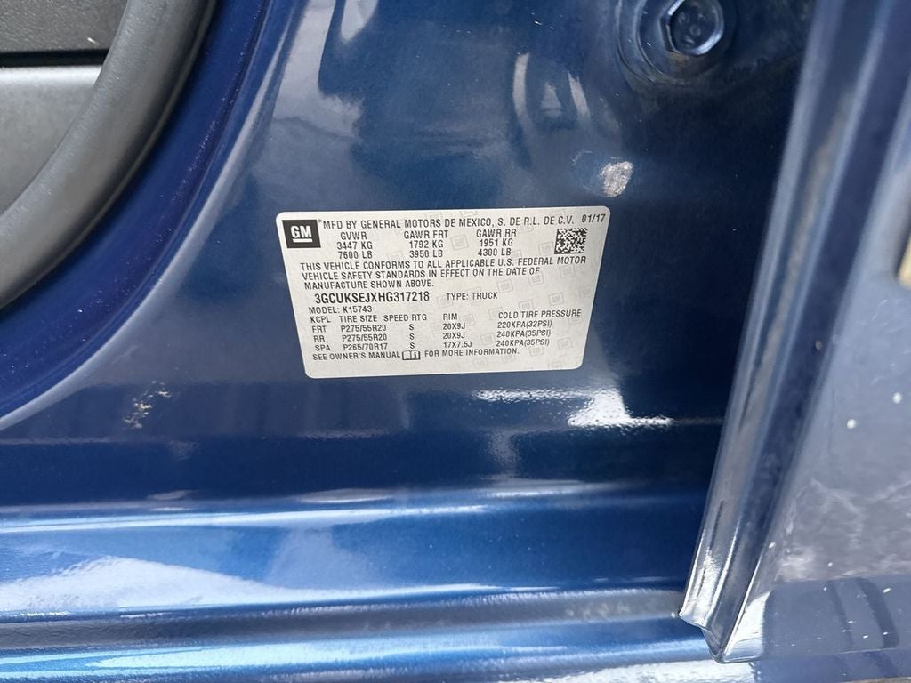 2017 Chevrolet Silverado 1500 LTZ