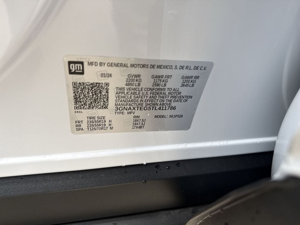 2026 Chevrolet Equinox RS