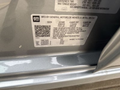 2026 GMC Sierra 1500 AT4