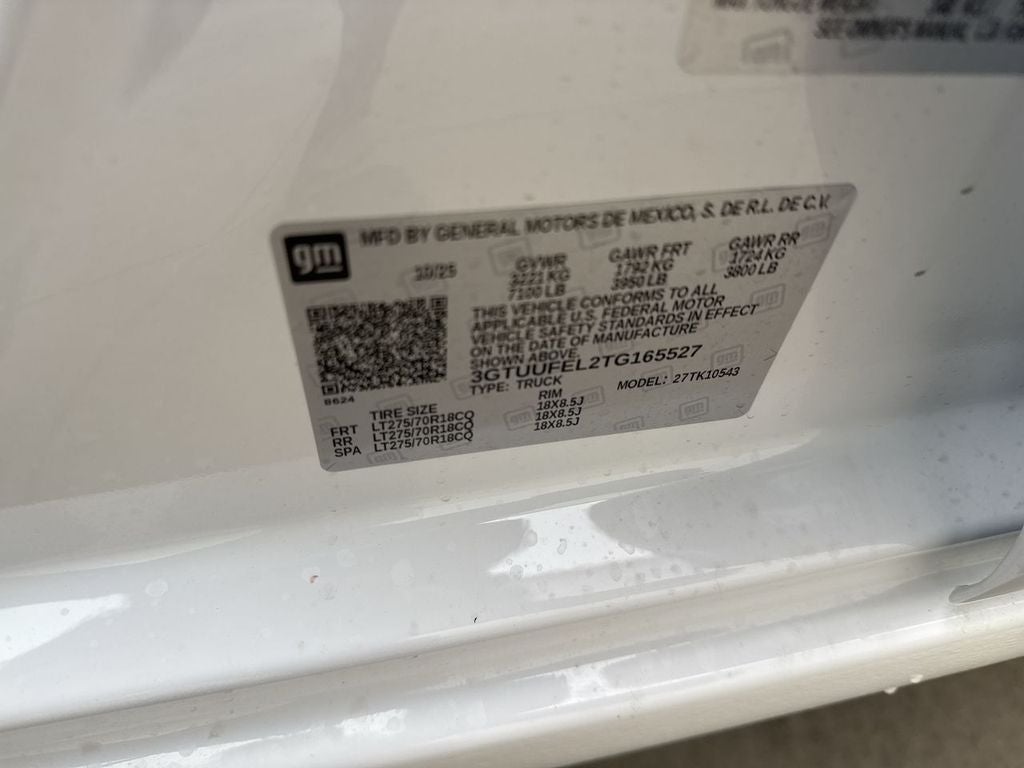 2026 GMC Sierra 1500 AT4X