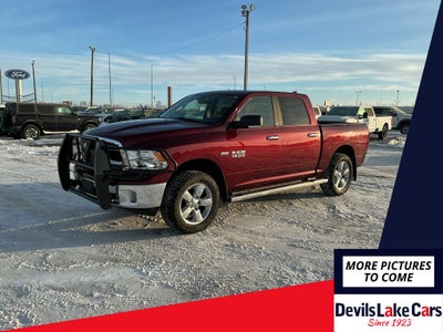2018 RAM 1500 Big Horn Crew Cab 4x4 5'7' Box