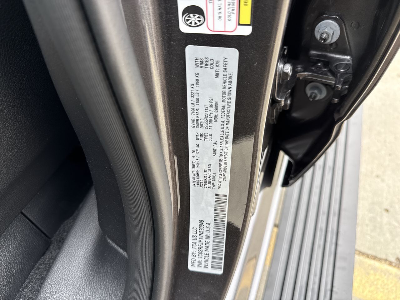 2027 RAM Ram 1500 RAM 1500 LARAMIE CREW CAB 4X4 5'7' BOX