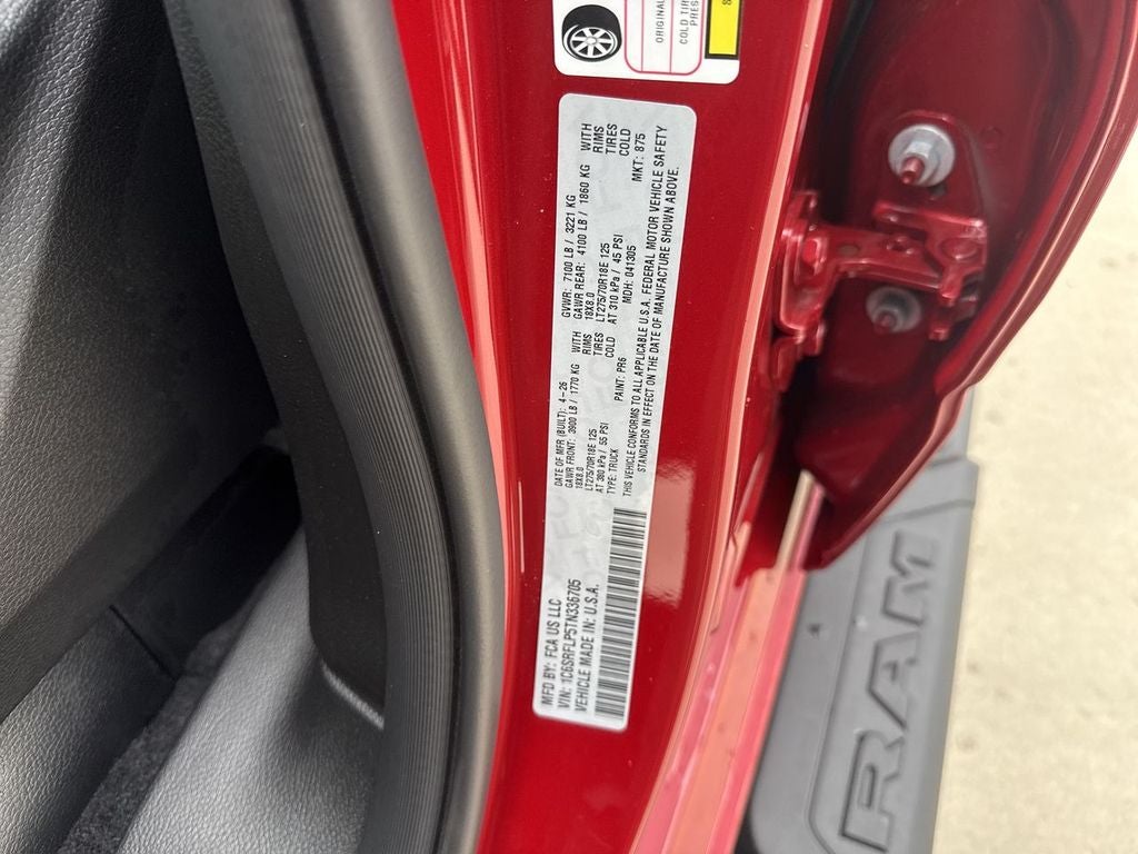2026 RAM Ram 1500 RAM 1500 REBEL CREW CAB 4X4 5'7' BOX