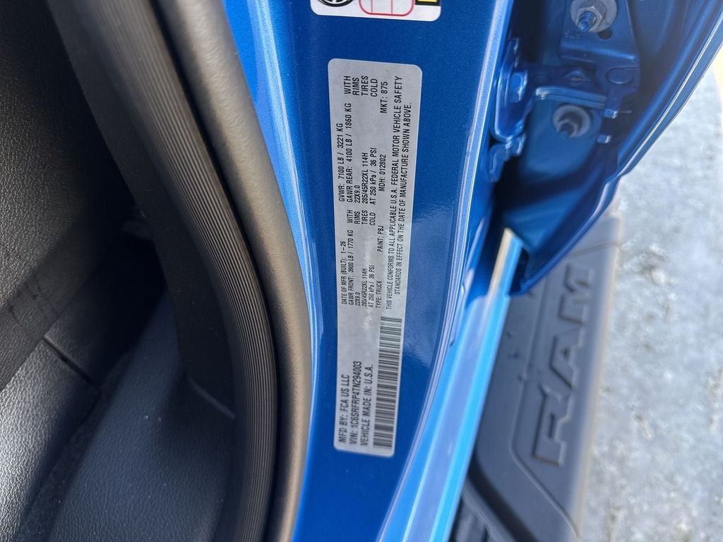 2026 RAM Ram 1500 RAM 1500 LARAMIE CREW CAB 4X4 6'4' BOX