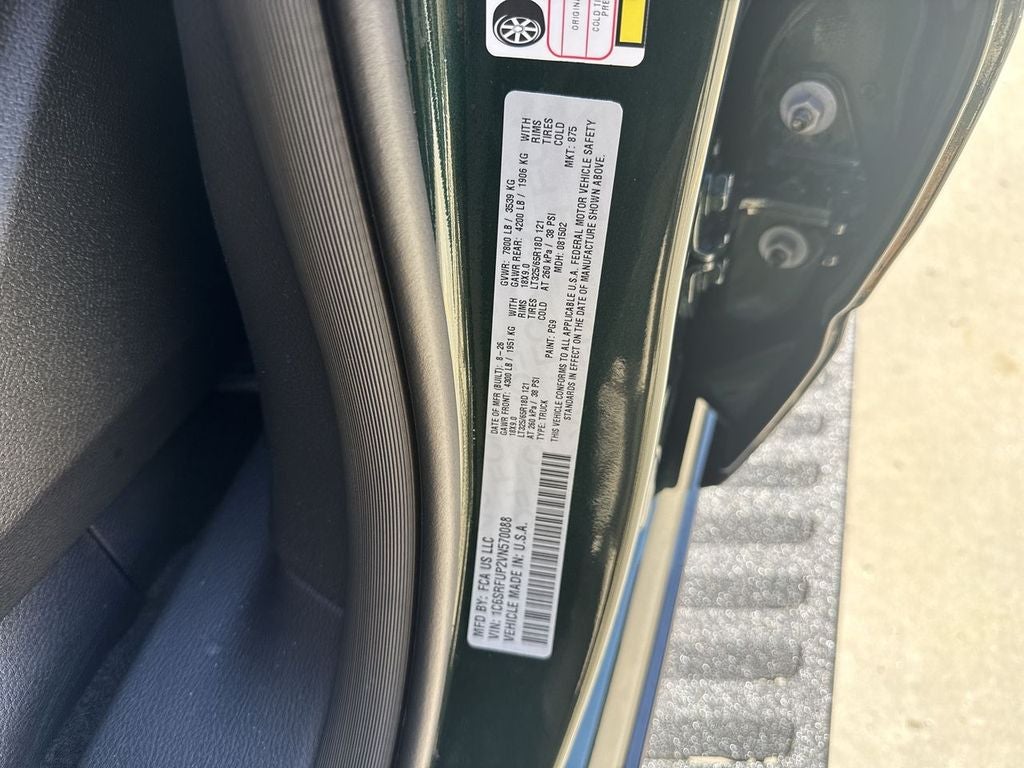 2027 RAM 1500 RAM 1500 TRX SRT CREW CAB 4X4 5'7' BOX