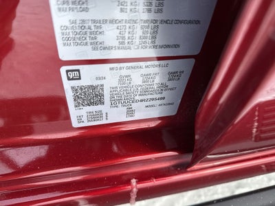 2024 GMC Sierra 1500 4WD Crew Cab Short Box Elevation with 3SB