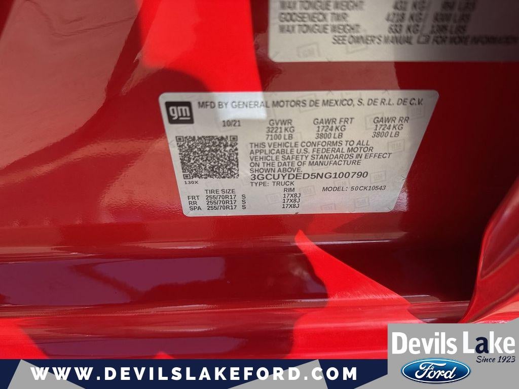 2022 Chevrolet Silverado 1500 LTD 4WD Crew Cab Short Bed LT