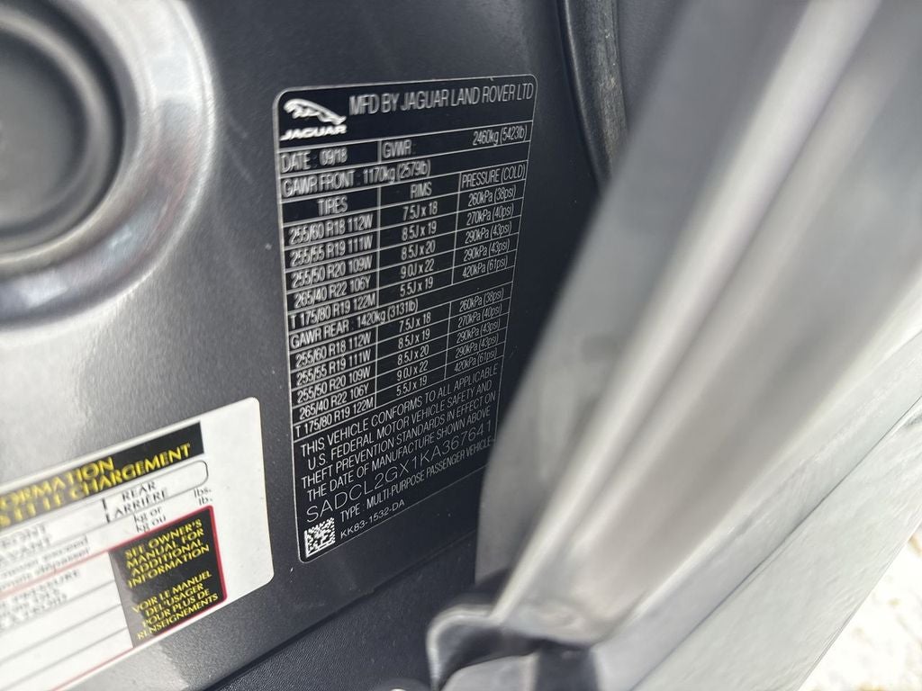 2019 Jaguar F-PACE R-Sport