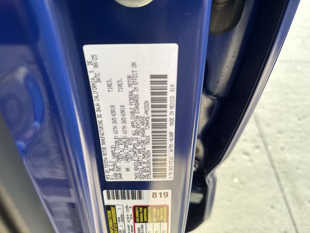 2025 Toyota Tacoma TRD Sport