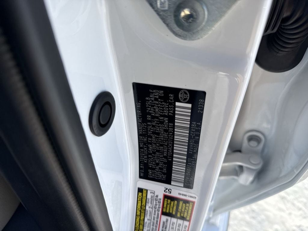 2026 Toyota Camry SE