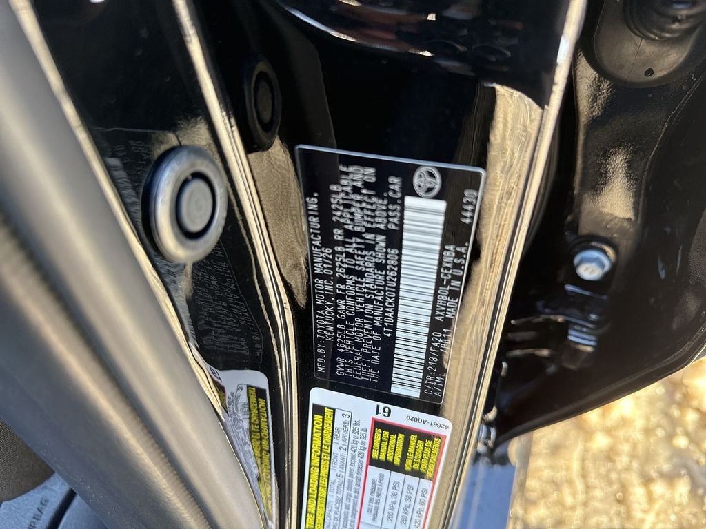 2026 Toyota Camry LE