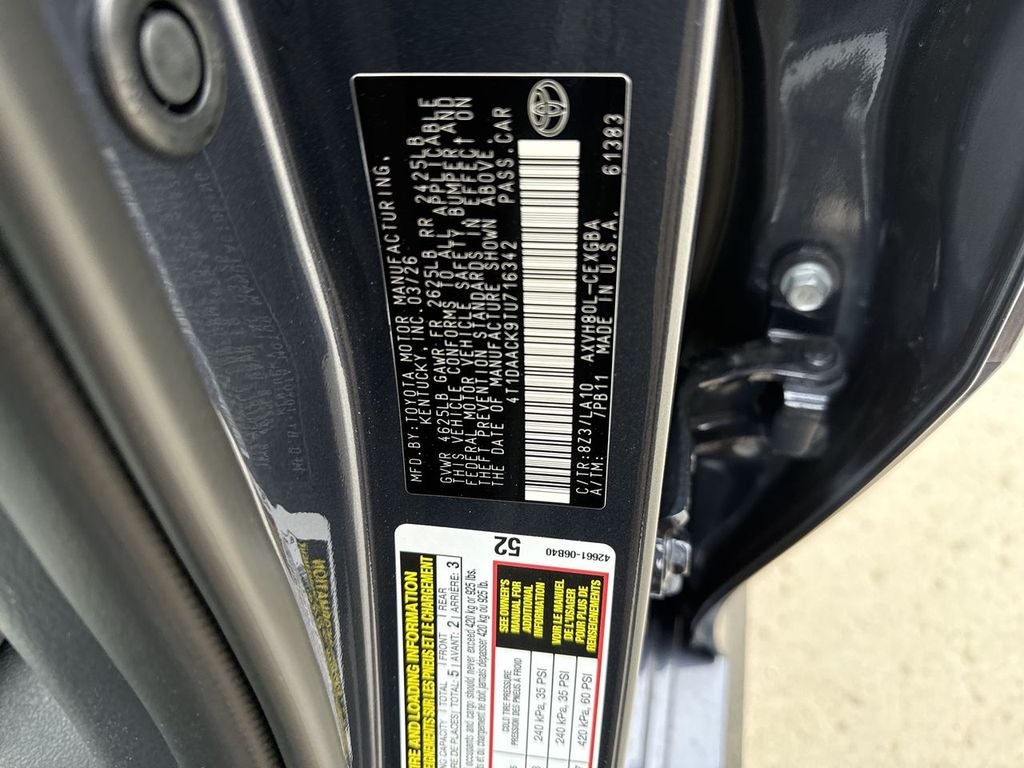 2026 Toyota Camry XLE