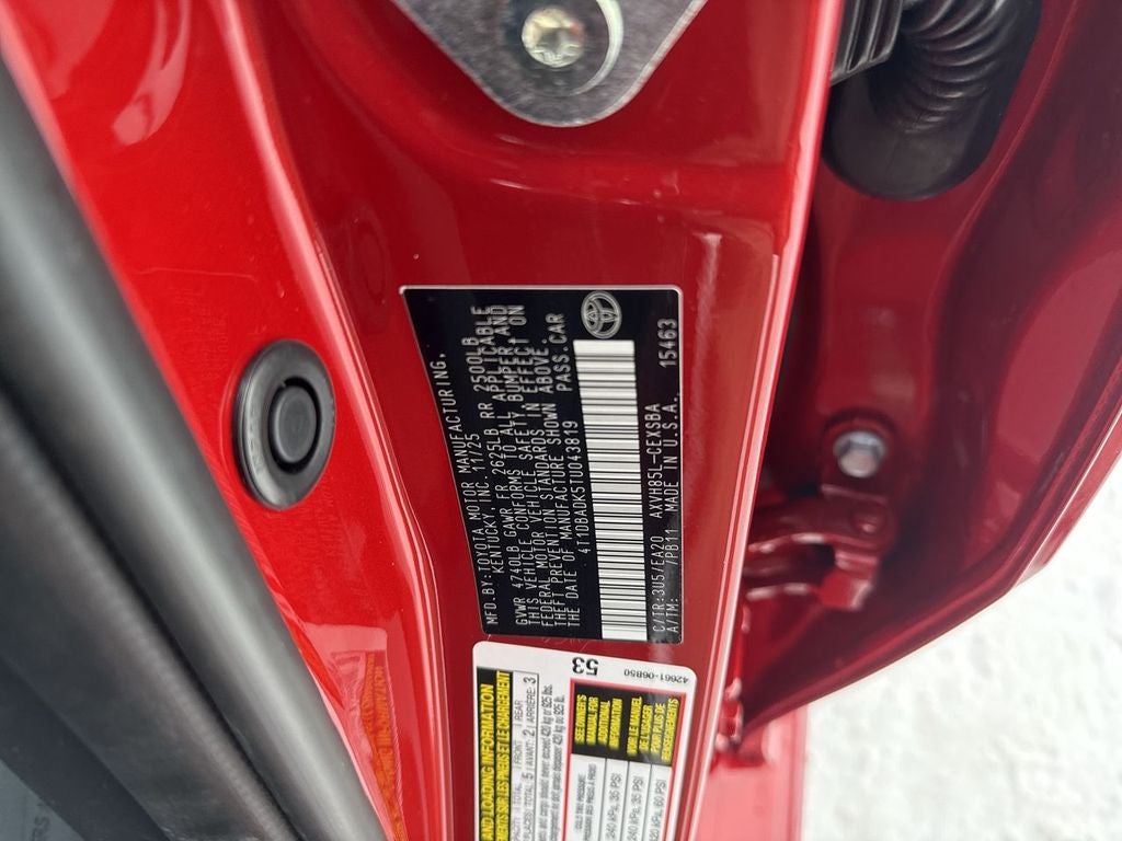 2026 Toyota Camry SE AWD