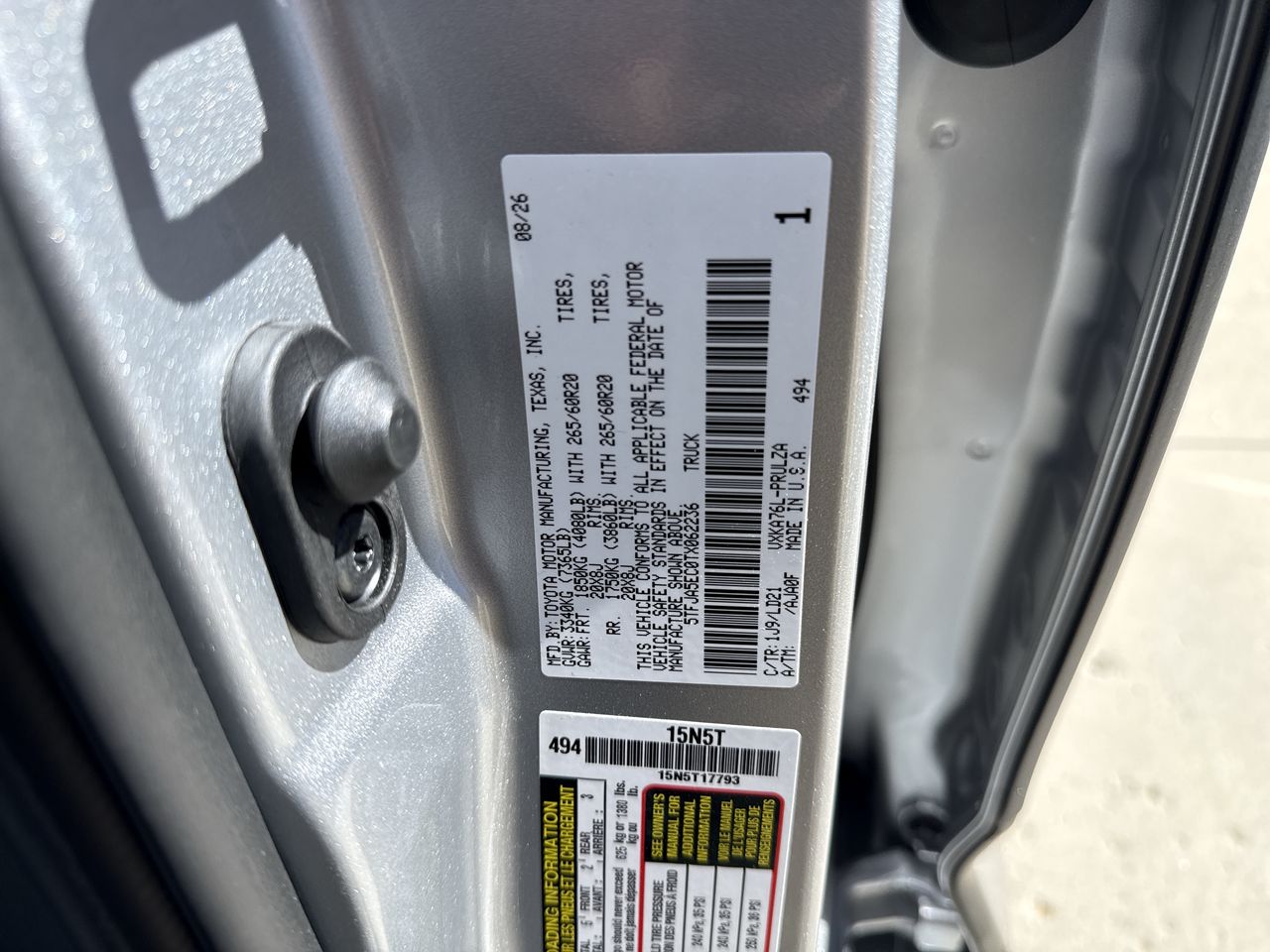 2026 Toyota Tundra Limited