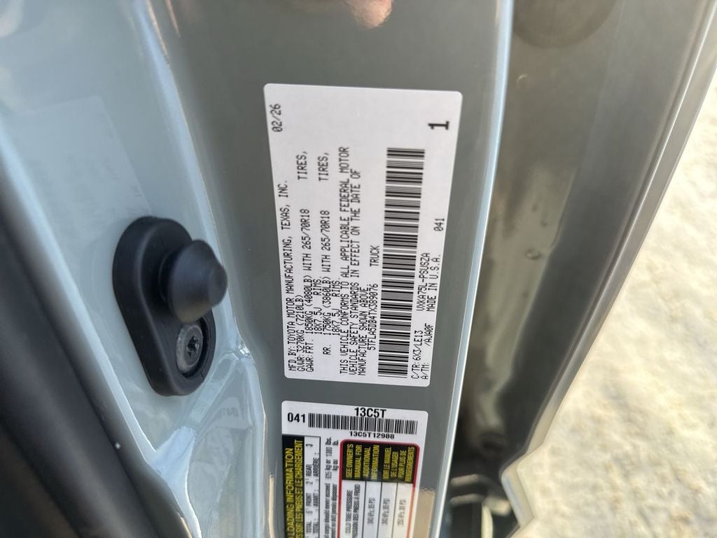 2026 Toyota Tundra SR5