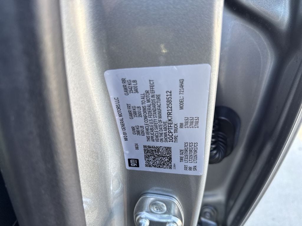 2024 Chevrolet Colorado ZR2