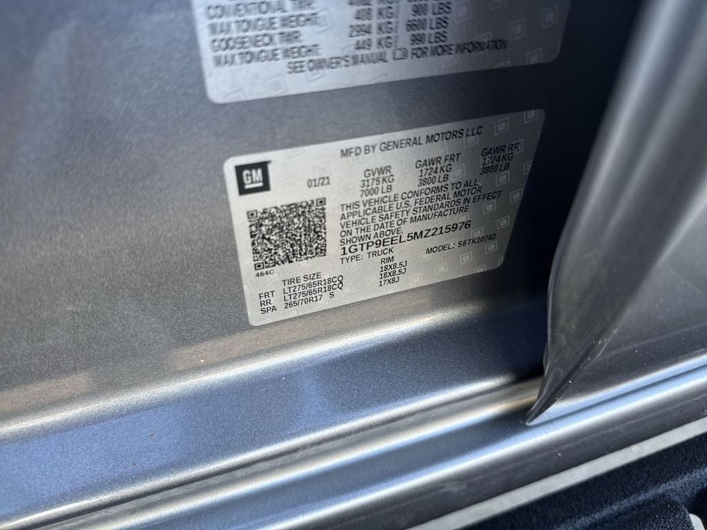 2021 GMC Sierra 1500 AT4