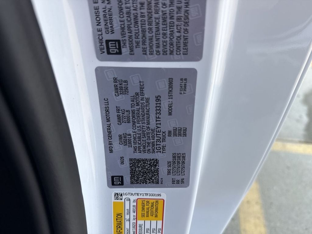 2026 GMC Sierra 3500 HD SLE